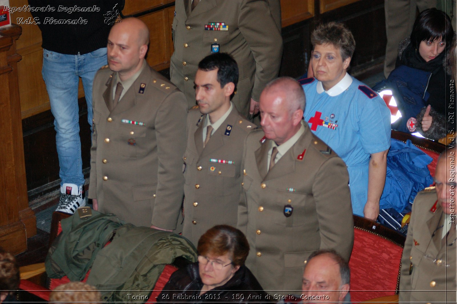 Torino  - 26 Febbraio 2011 - 150 Anni di Storia, Concerto -  Croce Rossa Italiana - Ispettorato Regionale Volontari del Soccorso Piemonte