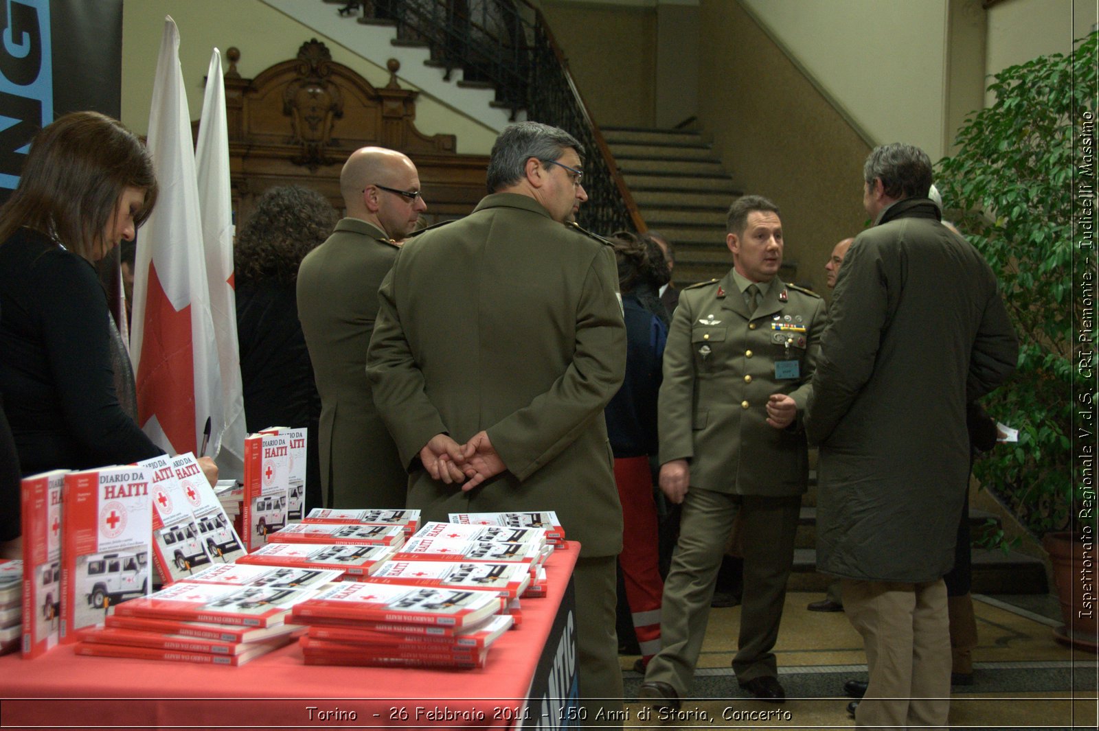 Torino  - 26 Febbraio 2011 - 150 Anni di Storia, Concerto -  Croce Rossa Italiana - Ispettorato Regionale Volontari del Soccorso Piemonte