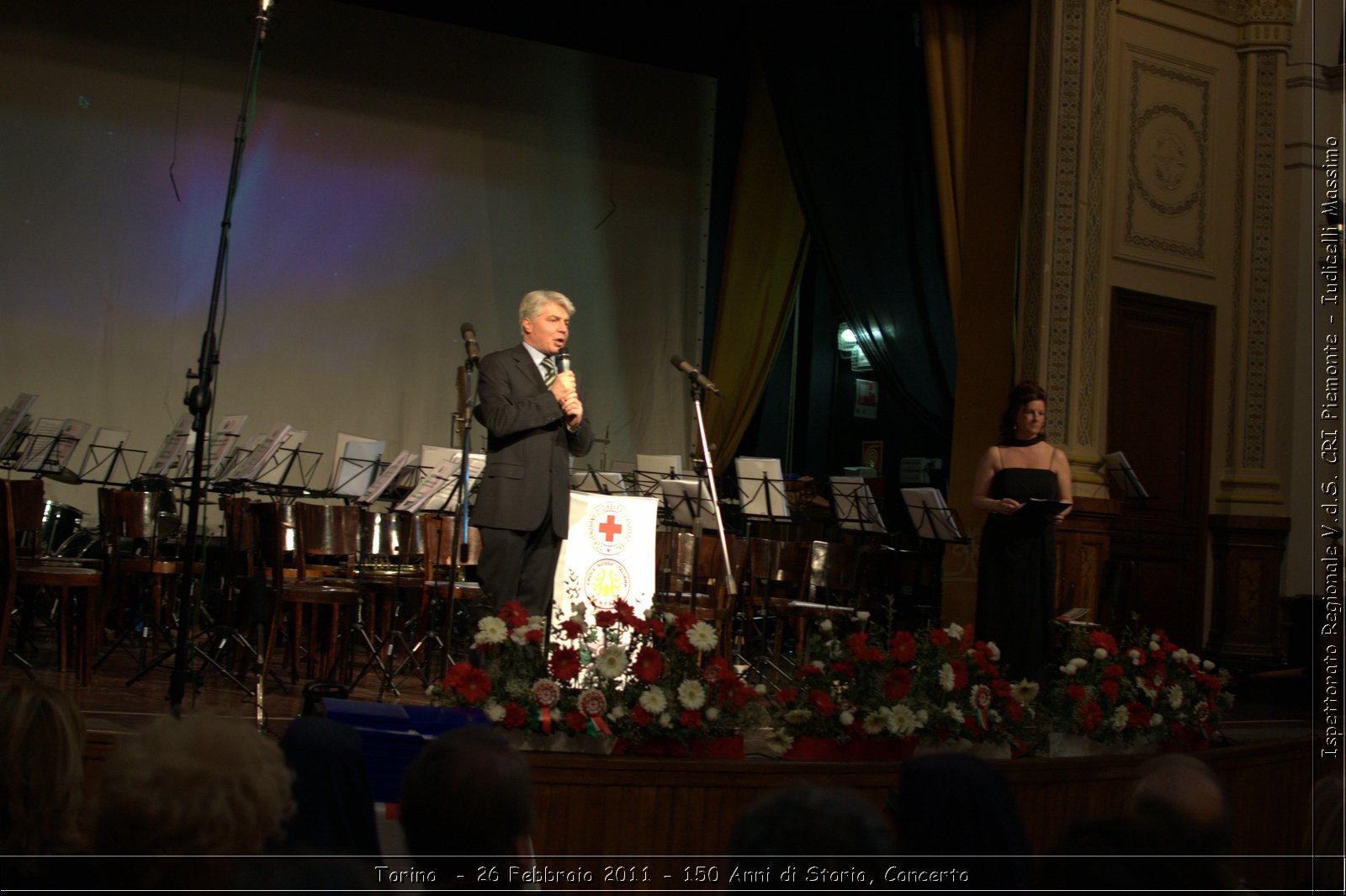 Torino  - 26 Febbraio 2011 - 150 Anni di Storia, Concerto -  Croce Rossa Italiana - Ispettorato Regionale Volontari del Soccorso Piemonte