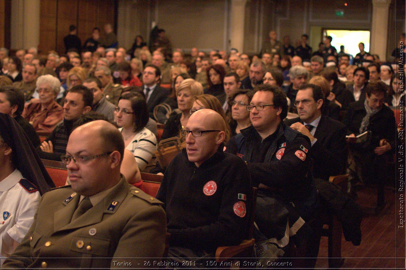 Torino  - 26 Febbraio 2011 - 150 Anni di Storia, Concerto -  Croce Rossa Italiana - Ispettorato Regionale Volontari del Soccorso Piemonte