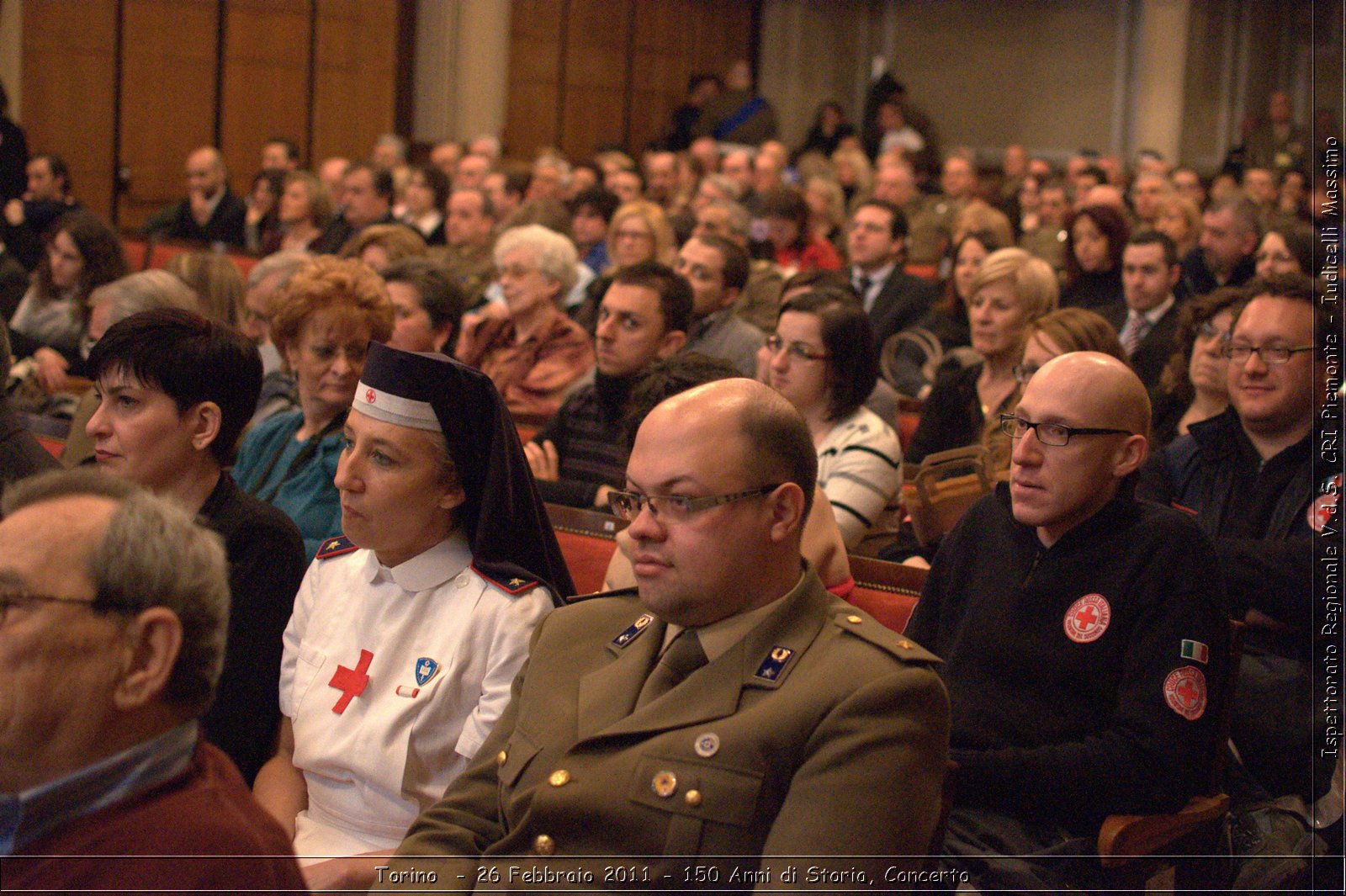 Torino  - 26 Febbraio 2011 - 150 Anni di Storia, Concerto -  Croce Rossa Italiana - Ispettorato Regionale Volontari del Soccorso Piemonte