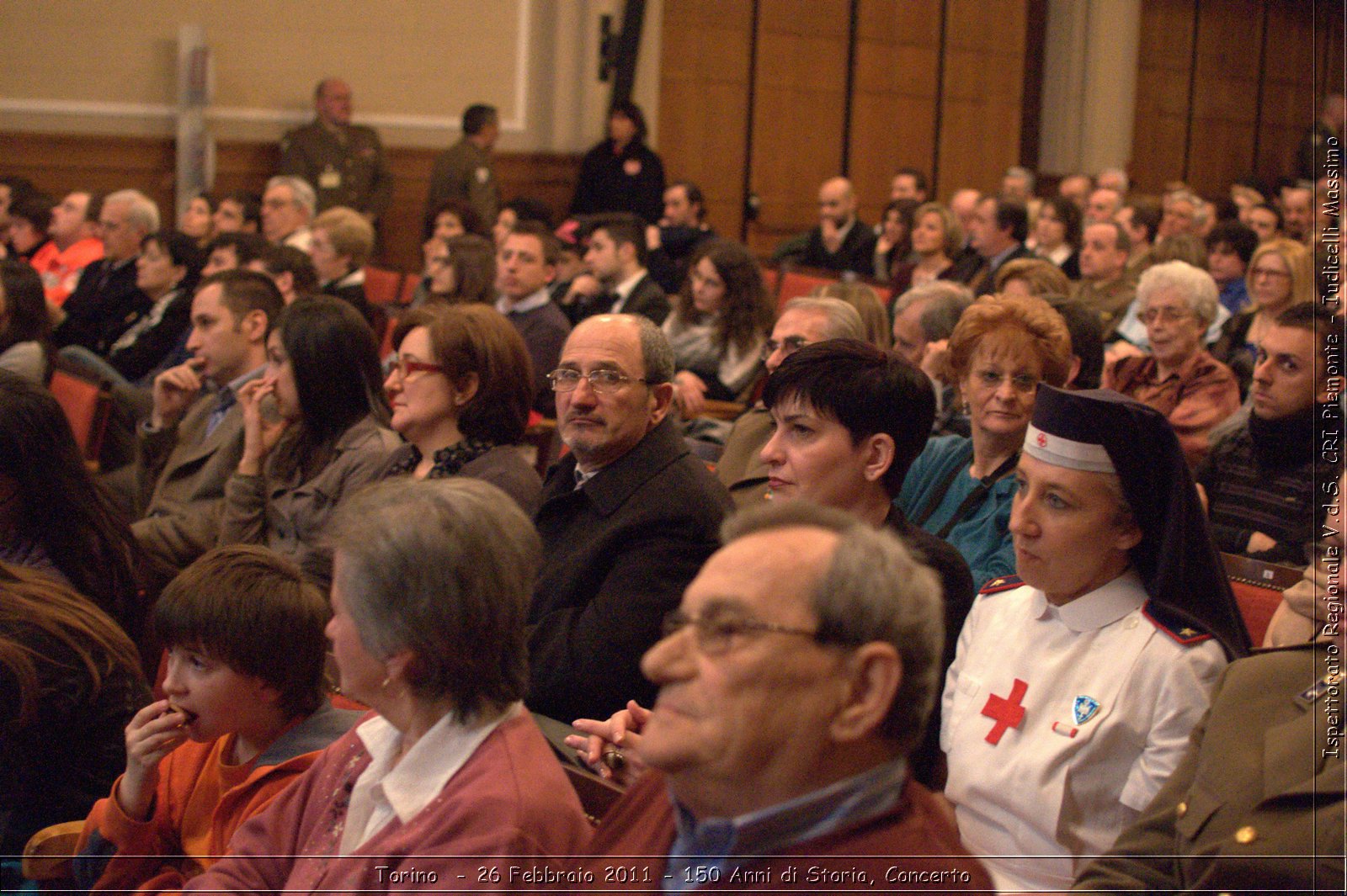 Torino  - 26 Febbraio 2011 - 150 Anni di Storia, Concerto -  Croce Rossa Italiana - Ispettorato Regionale Volontari del Soccorso Piemonte