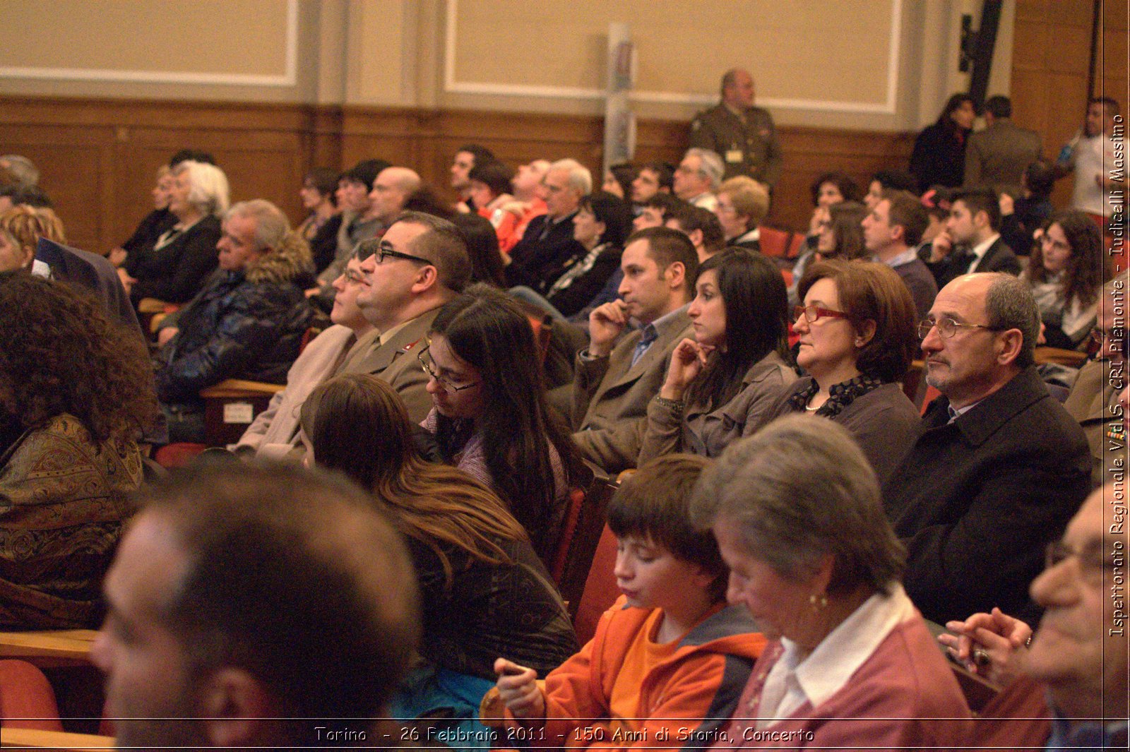 Torino  - 26 Febbraio 2011 - 150 Anni di Storia, Concerto -  Croce Rossa Italiana - Ispettorato Regionale Volontari del Soccorso Piemonte