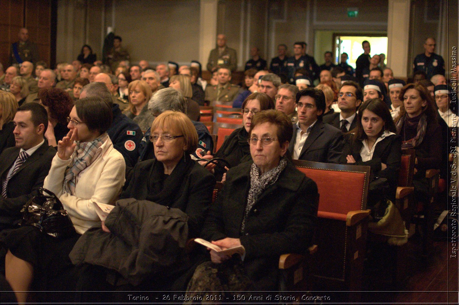 Torino  - 26 Febbraio 2011 - 150 Anni di Storia, Concerto -  Croce Rossa Italiana - Ispettorato Regionale Volontari del Soccorso Piemonte