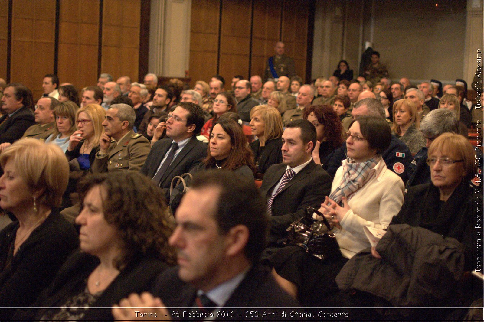 Torino  - 26 Febbraio 2011 - 150 Anni di Storia, Concerto -  Croce Rossa Italiana - Ispettorato Regionale Volontari del Soccorso Piemonte