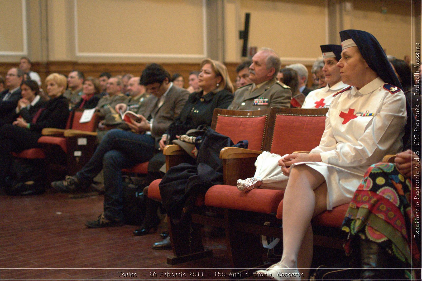 Torino  - 26 Febbraio 2011 - 150 Anni di Storia, Concerto -  Croce Rossa Italiana - Ispettorato Regionale Volontari del Soccorso Piemonte