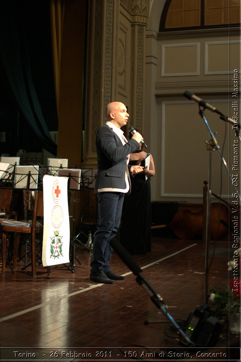 Torino  - 26 Febbraio 2011 - 150 Anni di Storia, Concerto -  Croce Rossa Italiana - Ispettorato Regionale Volontari del Soccorso Piemonte