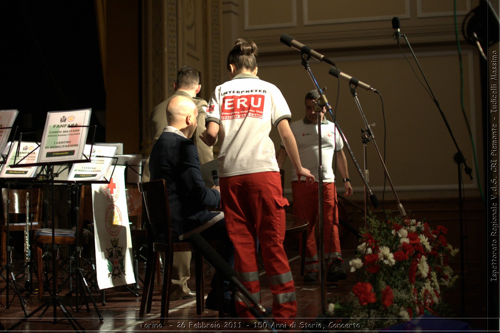 Torino  - 26 Febbraio 2011 - 150 Anni di Storia, Concerto -  Croce Rossa Italiana - Ispettorato Regionale Volontari del Soccorso Piemonte