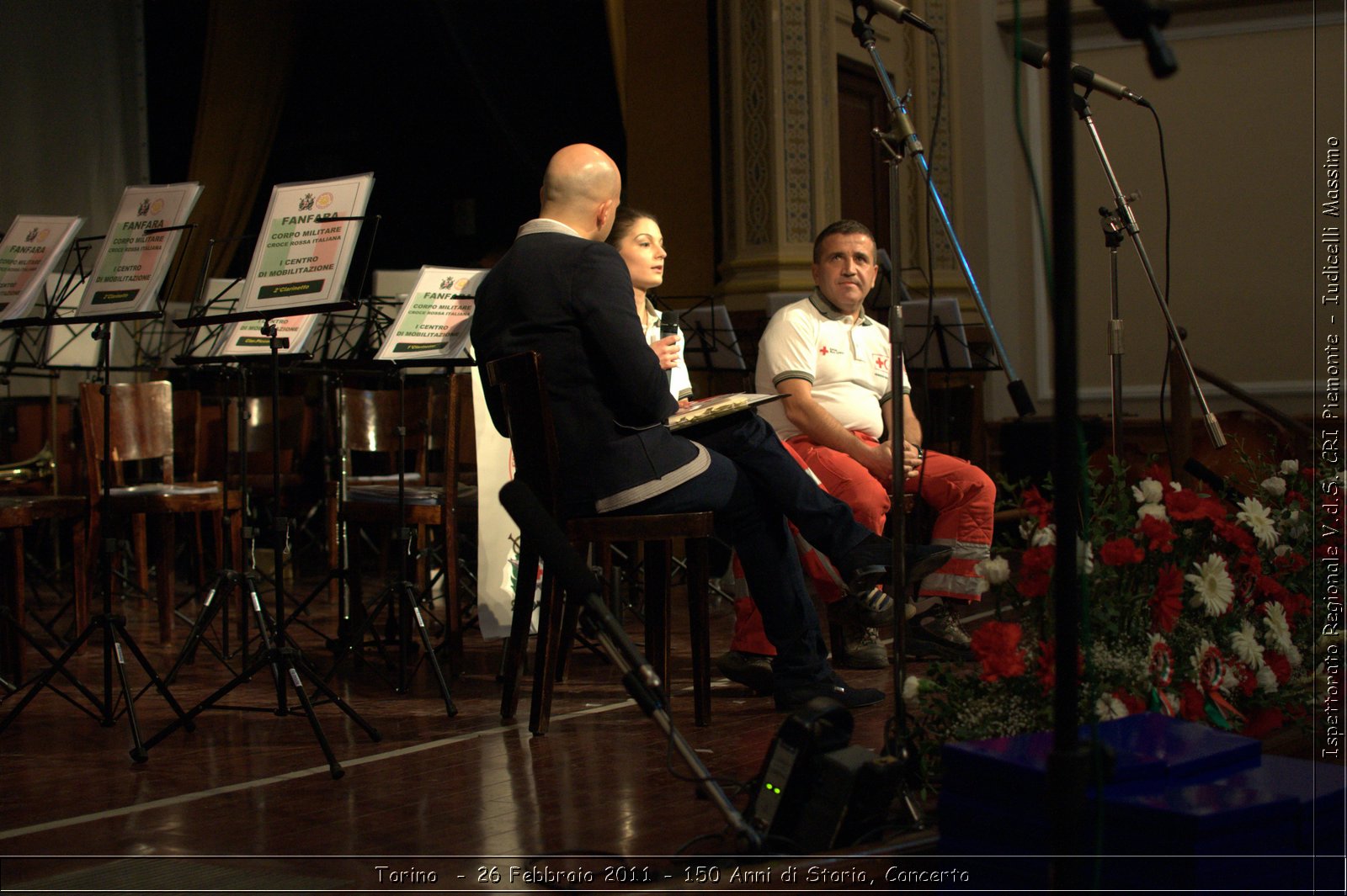 Torino  - 26 Febbraio 2011 - 150 Anni di Storia, Concerto -  Croce Rossa Italiana - Ispettorato Regionale Volontari del Soccorso Piemonte