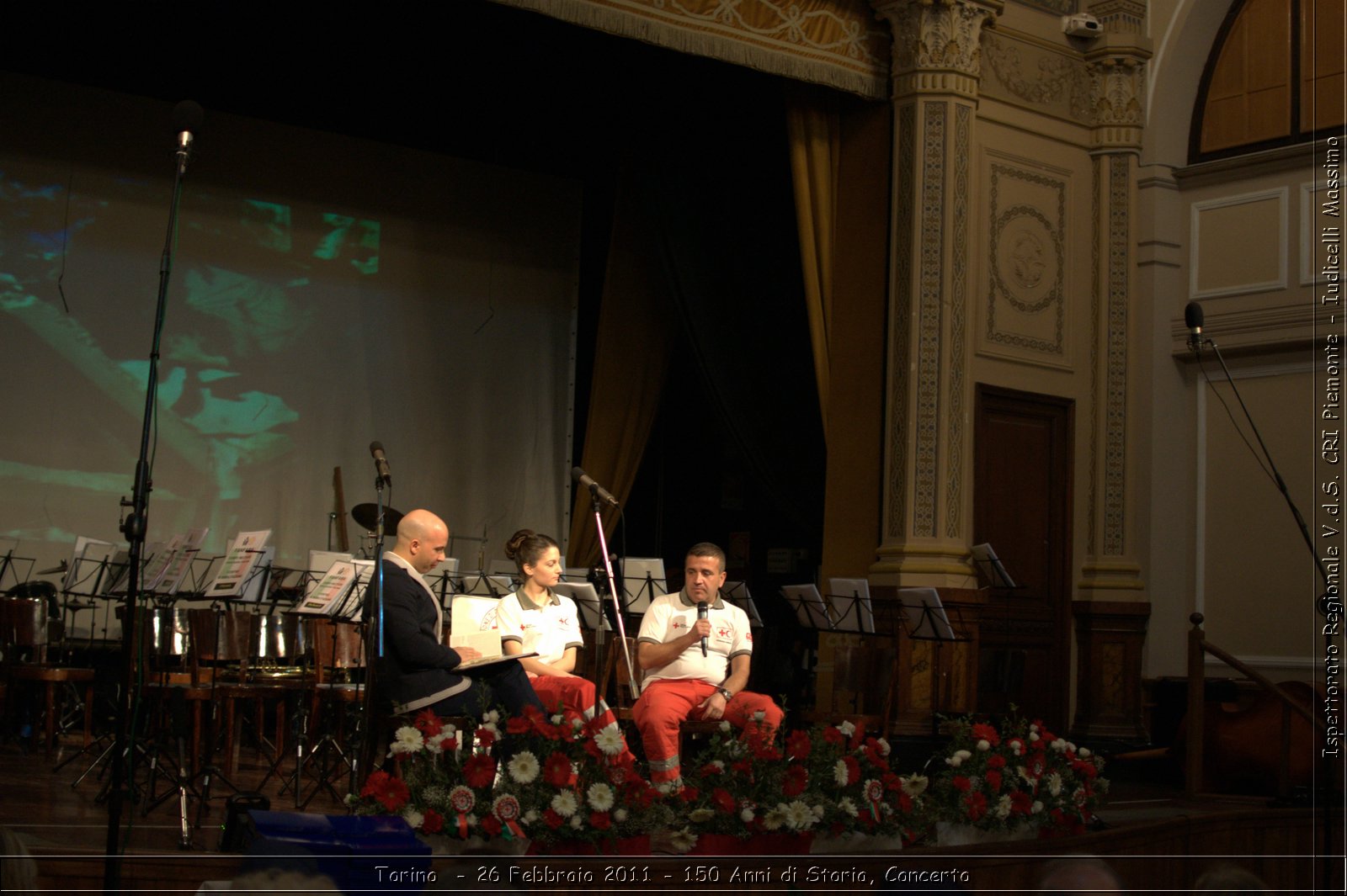 Torino  - 26 Febbraio 2011 - 150 Anni di Storia, Concerto -  Croce Rossa Italiana - Ispettorato Regionale Volontari del Soccorso Piemonte