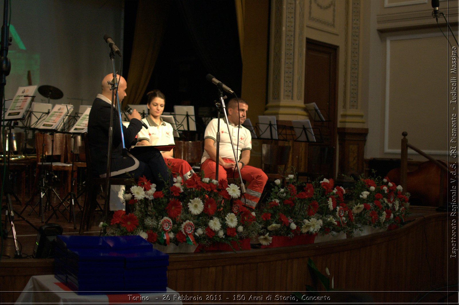 Torino  - 26 Febbraio 2011 - 150 Anni di Storia, Concerto -  Croce Rossa Italiana - Ispettorato Regionale Volontari del Soccorso Piemonte