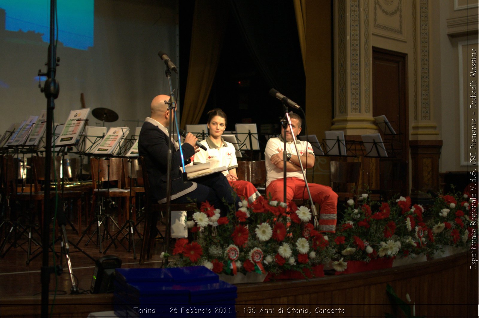 Torino  - 26 Febbraio 2011 - 150 Anni di Storia, Concerto -  Croce Rossa Italiana - Ispettorato Regionale Volontari del Soccorso Piemonte