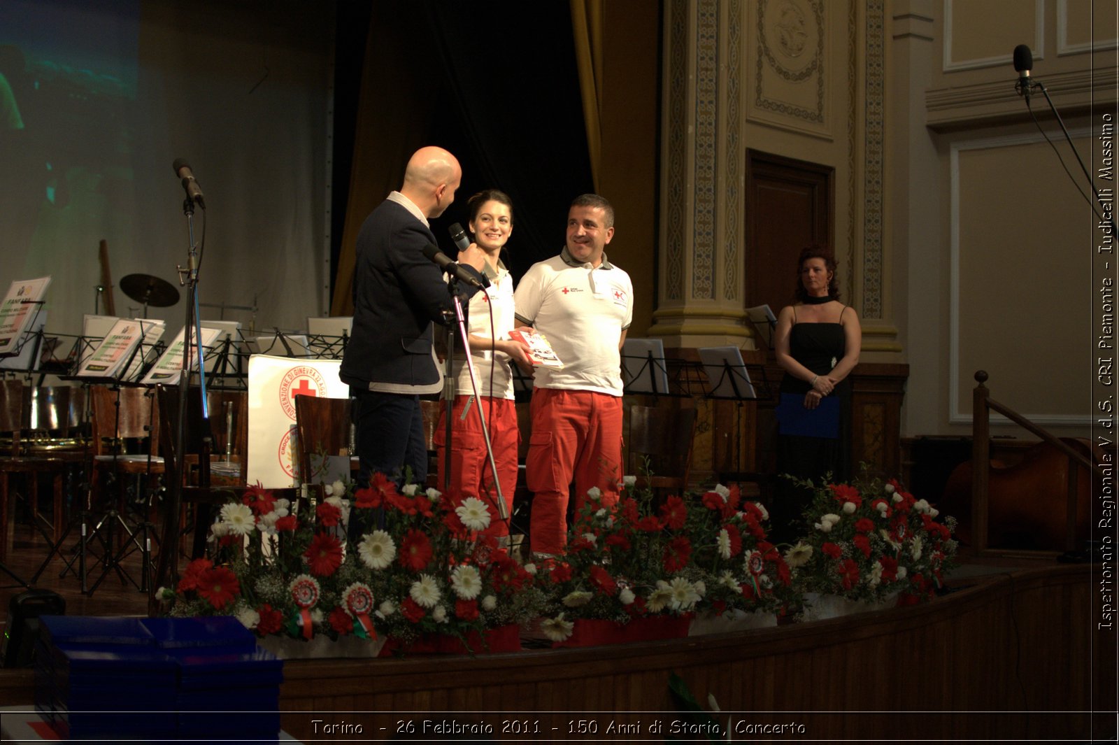 Torino  - 26 Febbraio 2011 - 150 Anni di Storia, Concerto -  Croce Rossa Italiana - Ispettorato Regionale Volontari del Soccorso Piemonte