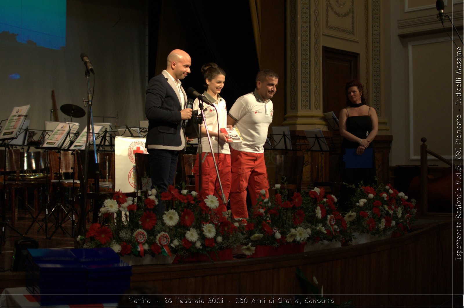 Torino  - 26 Febbraio 2011 - 150 Anni di Storia, Concerto -  Croce Rossa Italiana - Ispettorato Regionale Volontari del Soccorso Piemonte