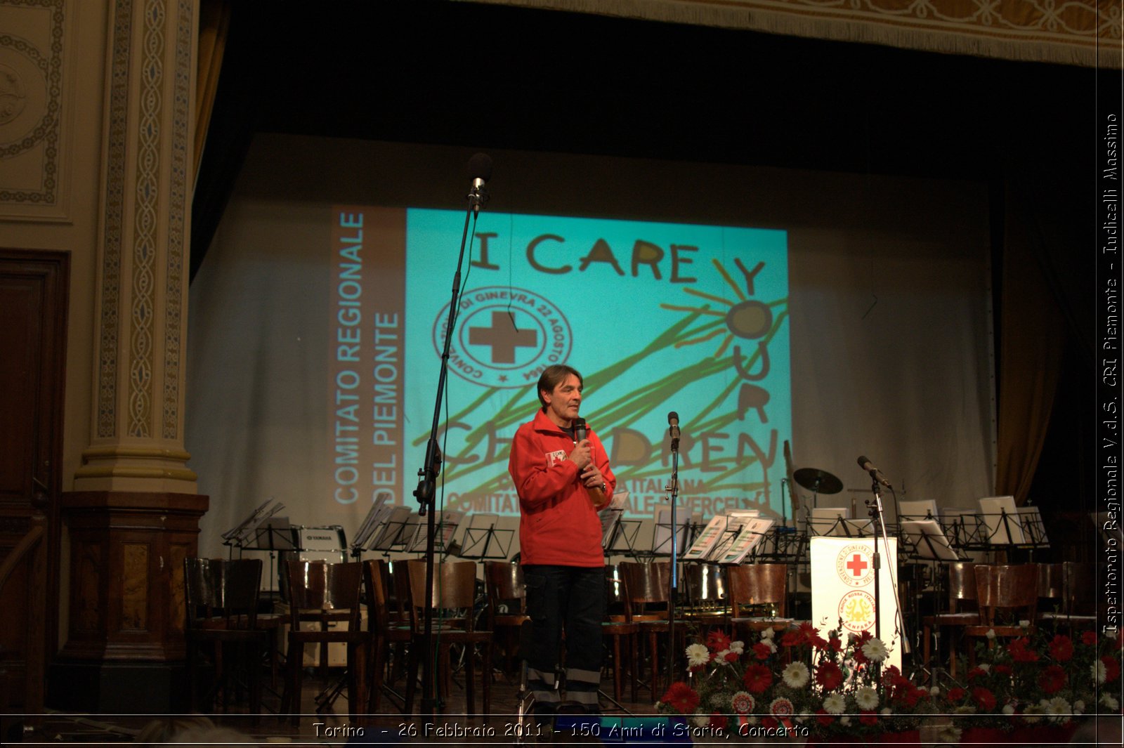 Torino  - 26 Febbraio 2011 - 150 Anni di Storia, Concerto -  Croce Rossa Italiana - Ispettorato Regionale Volontari del Soccorso Piemonte