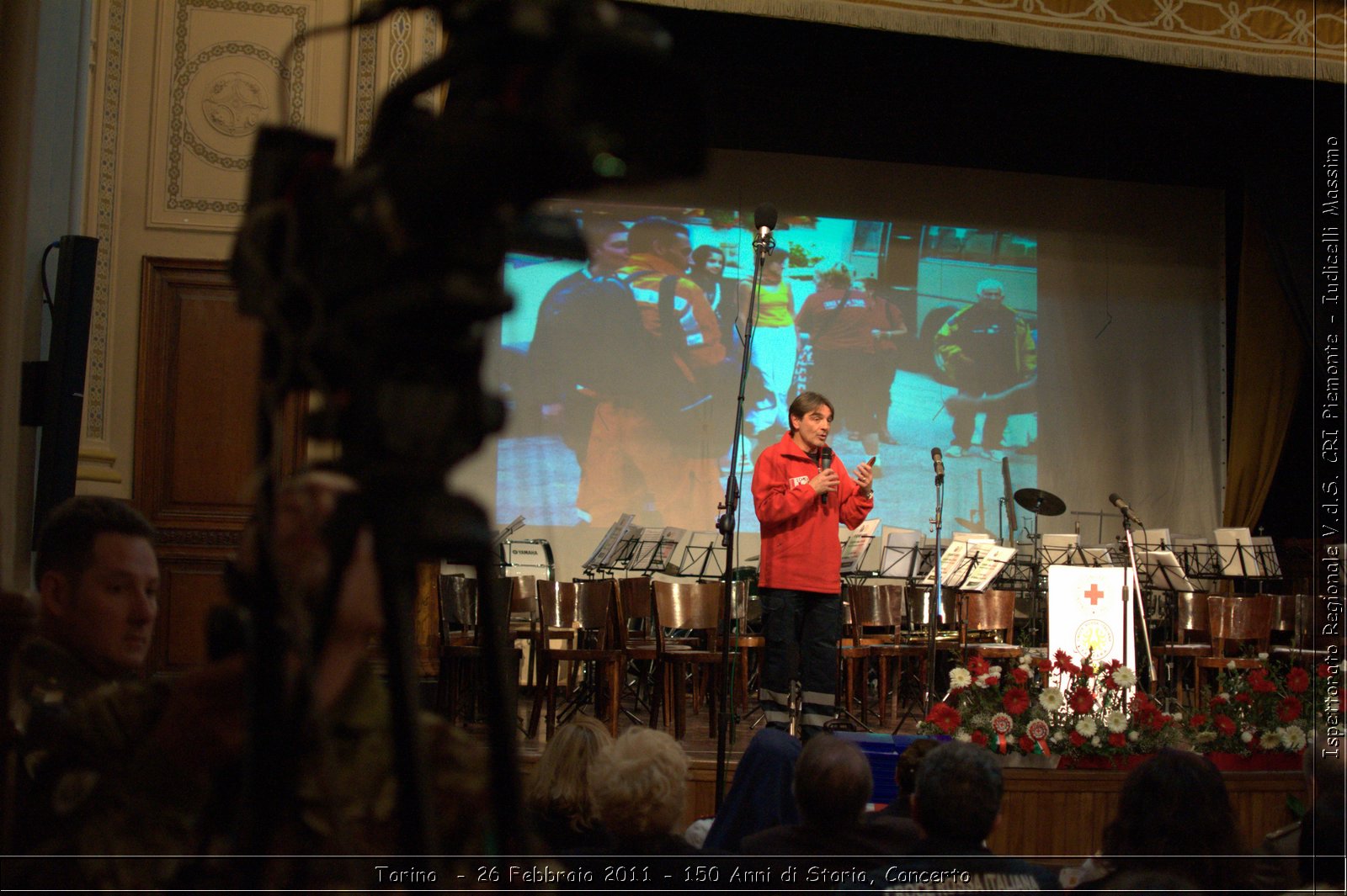 Torino  - 26 Febbraio 2011 - 150 Anni di Storia, Concerto -  Croce Rossa Italiana - Ispettorato Regionale Volontari del Soccorso Piemonte