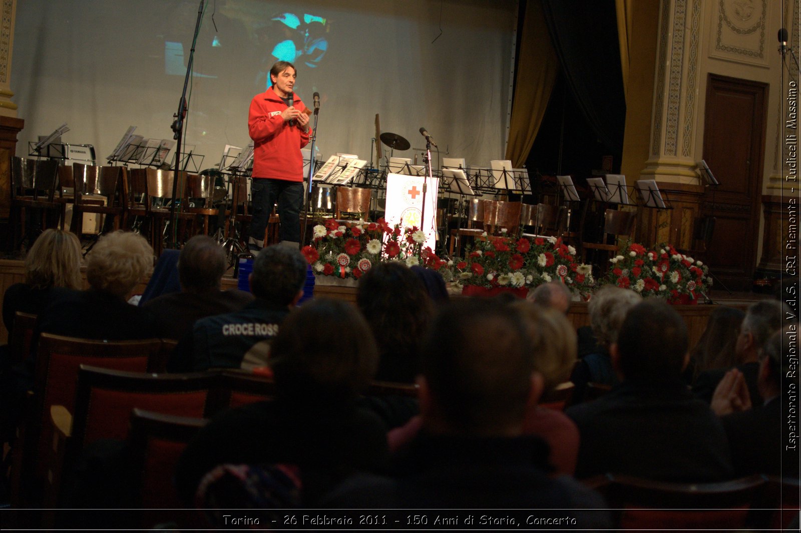 Torino  - 26 Febbraio 2011 - 150 Anni di Storia, Concerto -  Croce Rossa Italiana - Ispettorato Regionale Volontari del Soccorso Piemonte