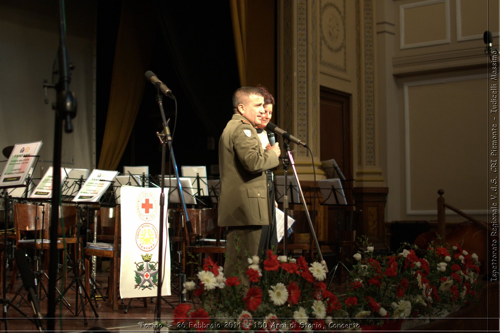 Torino  - 26 Febbraio 2011 - 150 Anni di Storia, Concerto -  Croce Rossa Italiana - Ispettorato Regionale Volontari del Soccorso Piemonte