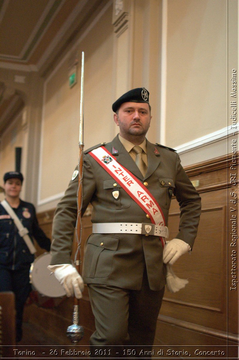 Torino  - 26 Febbraio 2011 - 150 Anni di Storia, Concerto -  Croce Rossa Italiana - Ispettorato Regionale Volontari del Soccorso Piemonte