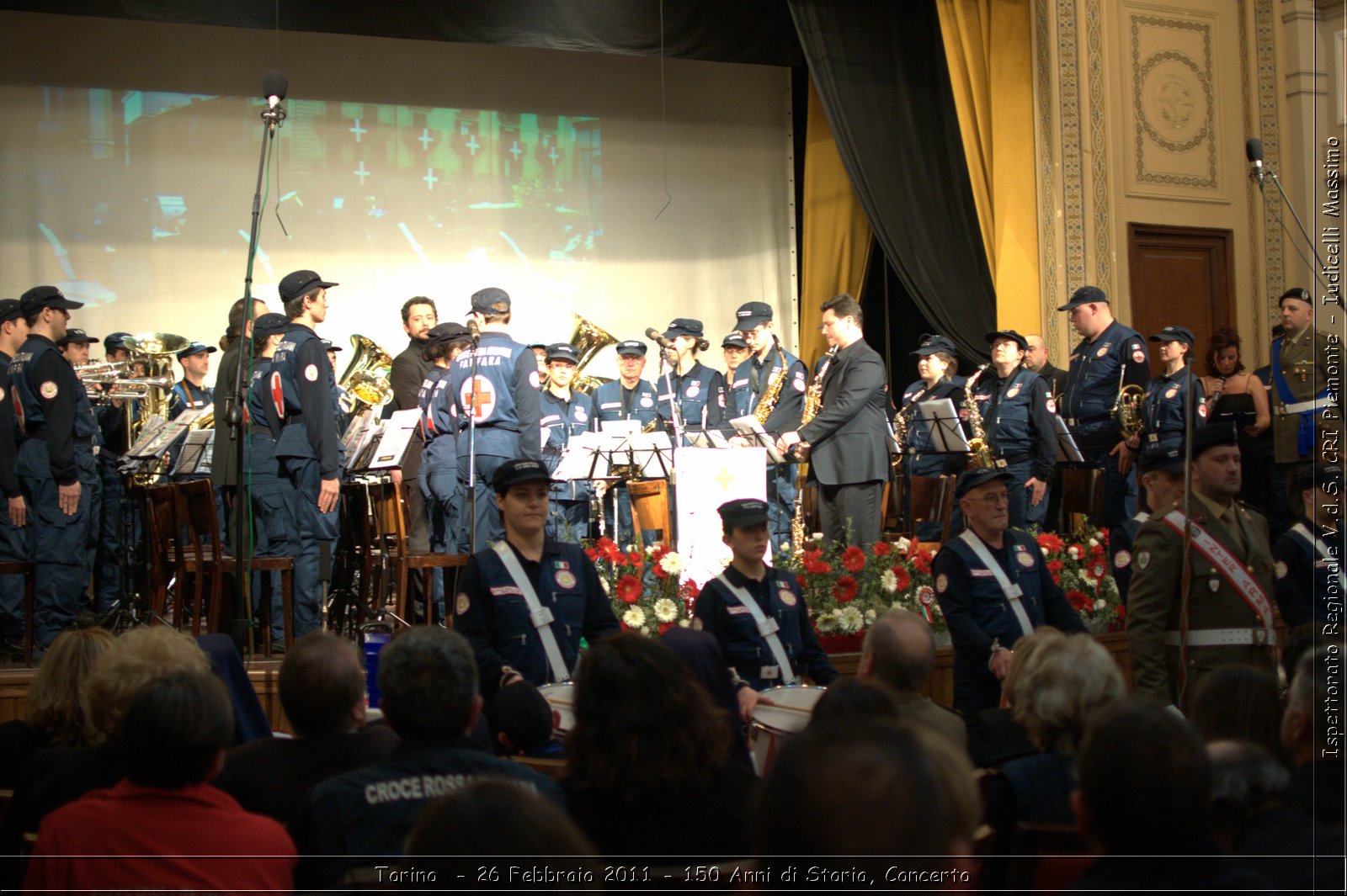 Torino  - 26 Febbraio 2011 - 150 Anni di Storia, Concerto -  Croce Rossa Italiana - Ispettorato Regionale Volontari del Soccorso Piemonte