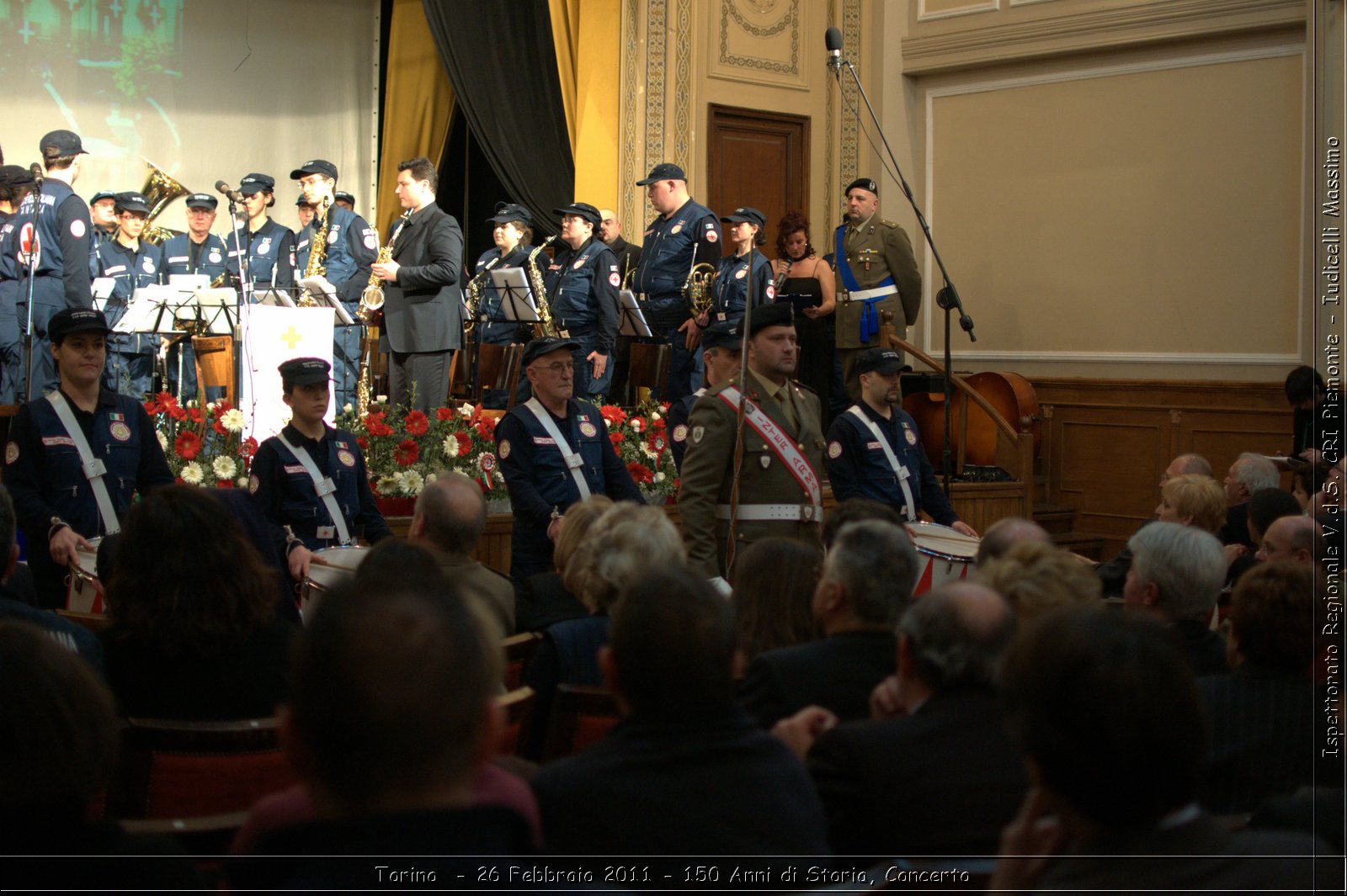 Torino  - 26 Febbraio 2011 - 150 Anni di Storia, Concerto -  Croce Rossa Italiana - Ispettorato Regionale Volontari del Soccorso Piemonte