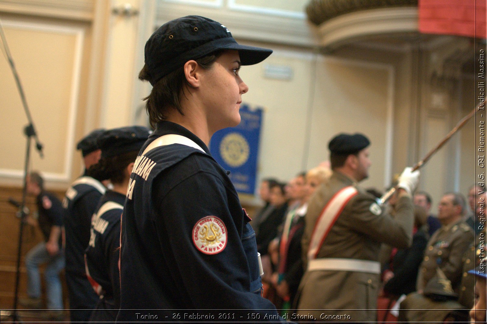 Torino  - 26 Febbraio 2011 - 150 Anni di Storia, Concerto -  Croce Rossa Italiana - Ispettorato Regionale Volontari del Soccorso Piemonte