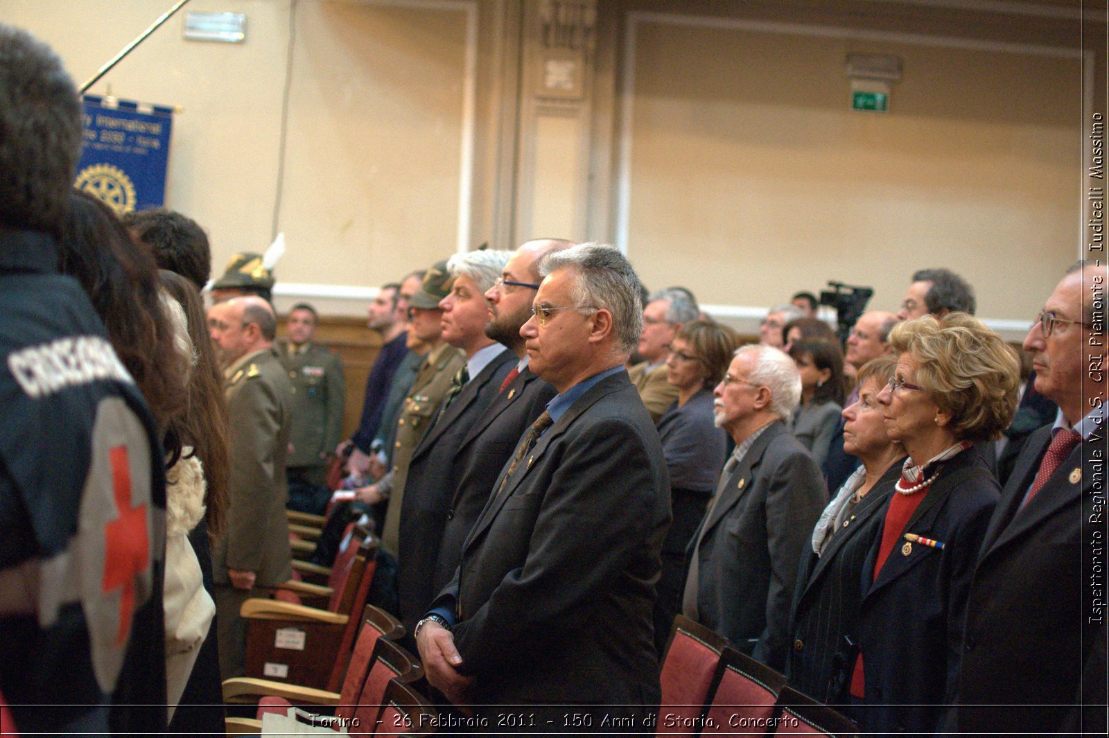 Torino  - 26 Febbraio 2011 - 150 Anni di Storia, Concerto -  Croce Rossa Italiana - Ispettorato Regionale Volontari del Soccorso Piemonte