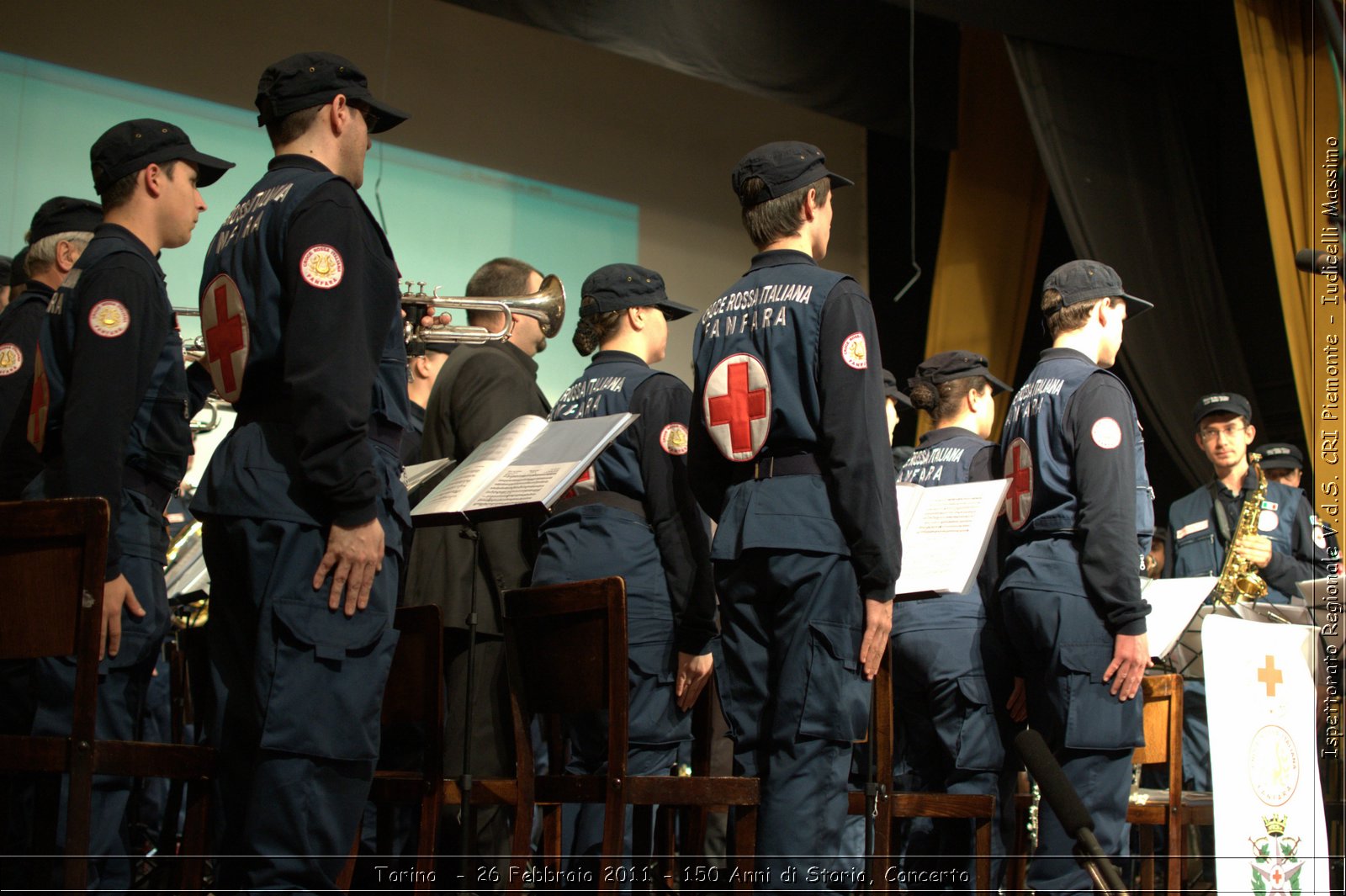 Torino  - 26 Febbraio 2011 - 150 Anni di Storia, Concerto -  Croce Rossa Italiana - Ispettorato Regionale Volontari del Soccorso Piemonte