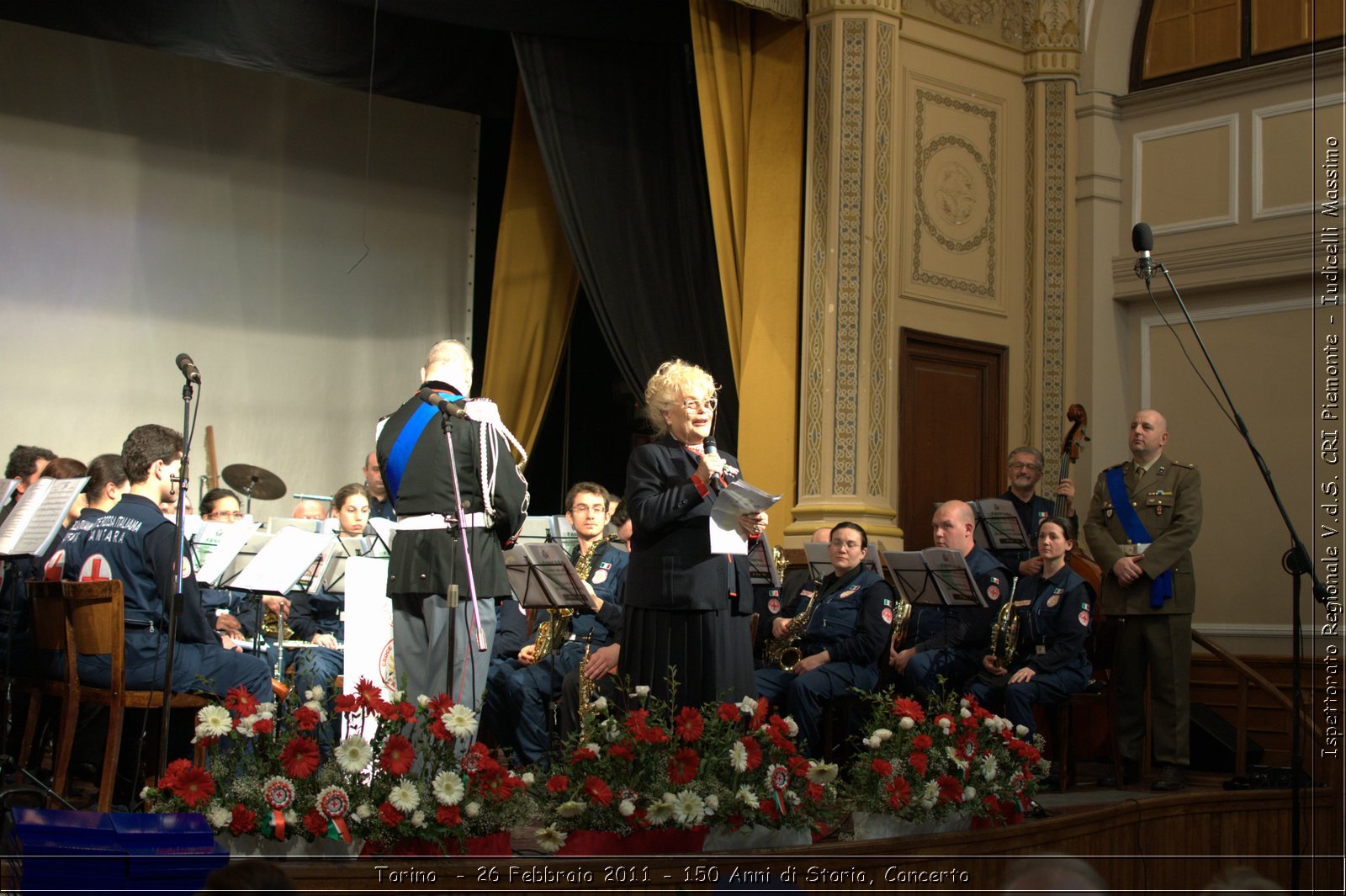 Torino  - 26 Febbraio 2011 - 150 Anni di Storia, Concerto -  Croce Rossa Italiana - Ispettorato Regionale Volontari del Soccorso Piemonte