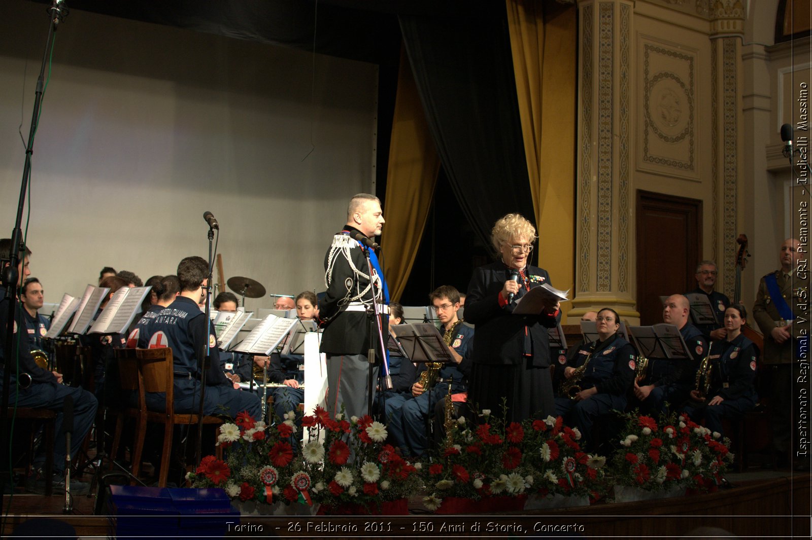 Torino  - 26 Febbraio 2011 - 150 Anni di Storia, Concerto -  Croce Rossa Italiana - Ispettorato Regionale Volontari del Soccorso Piemonte