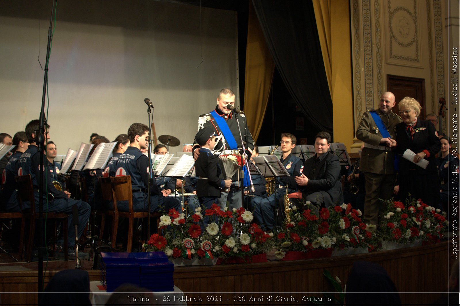 Torino  - 26 Febbraio 2011 - 150 Anni di Storia, Concerto -  Croce Rossa Italiana - Ispettorato Regionale Volontari del Soccorso Piemonte