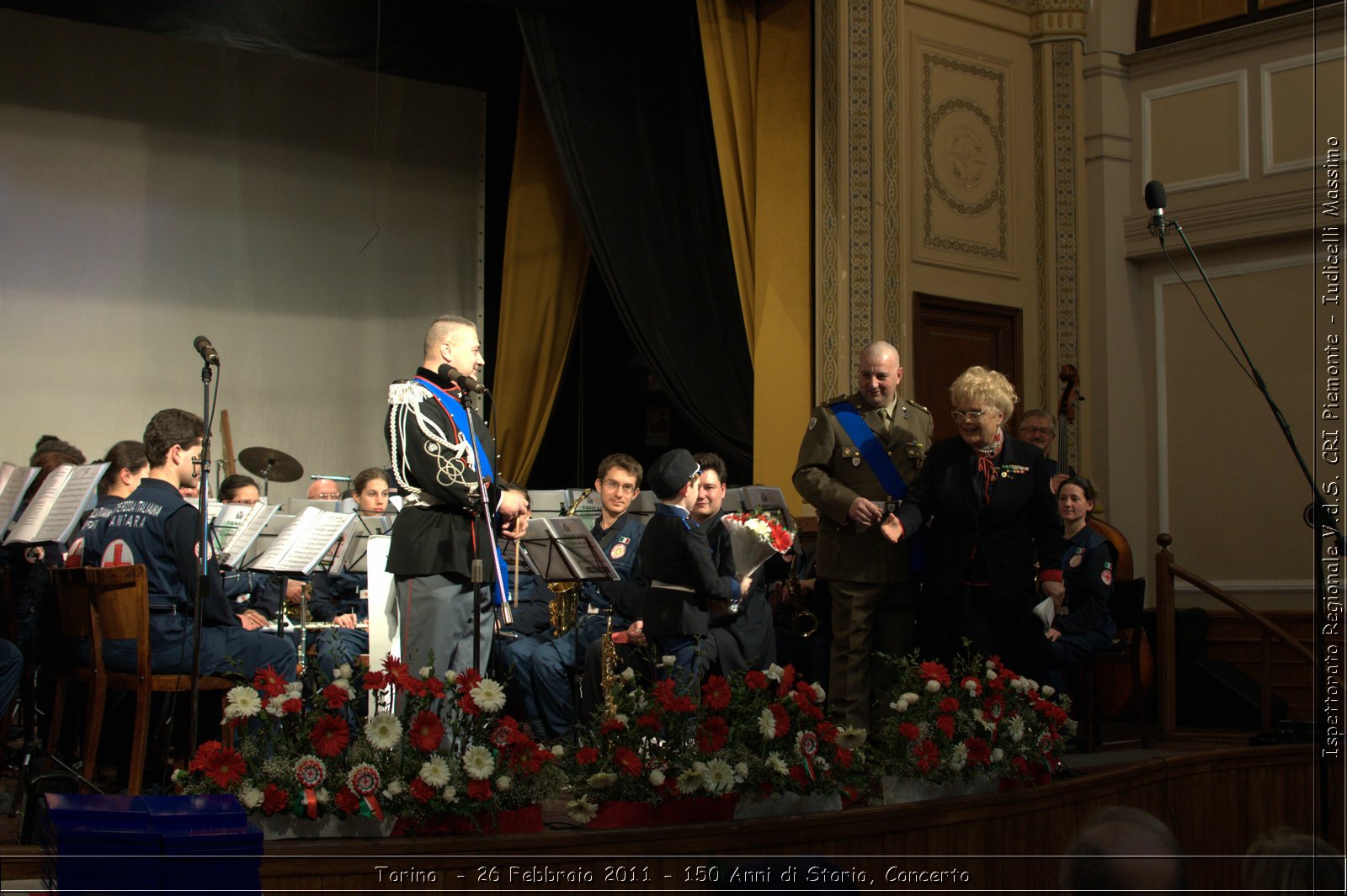 Torino  - 26 Febbraio 2011 - 150 Anni di Storia, Concerto -  Croce Rossa Italiana - Ispettorato Regionale Volontari del Soccorso Piemonte