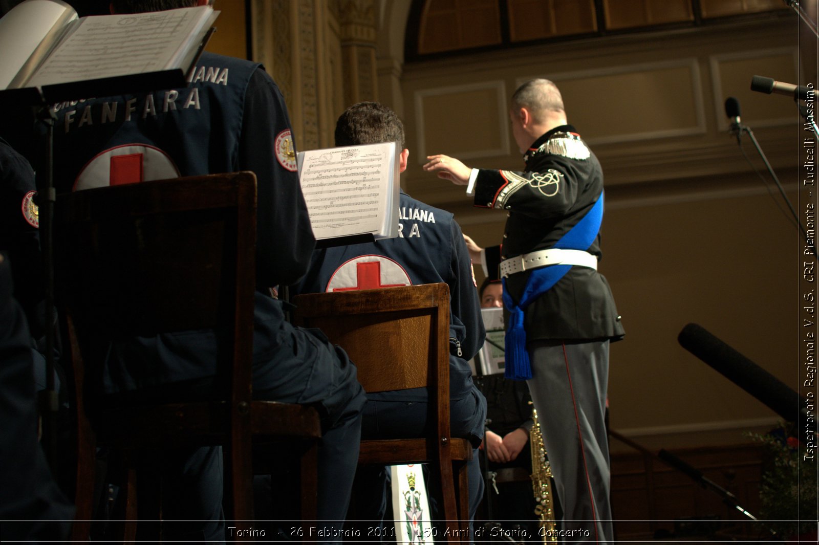 Torino  - 26 Febbraio 2011 - 150 Anni di Storia, Concerto -  Croce Rossa Italiana - Ispettorato Regionale Volontari del Soccorso Piemonte