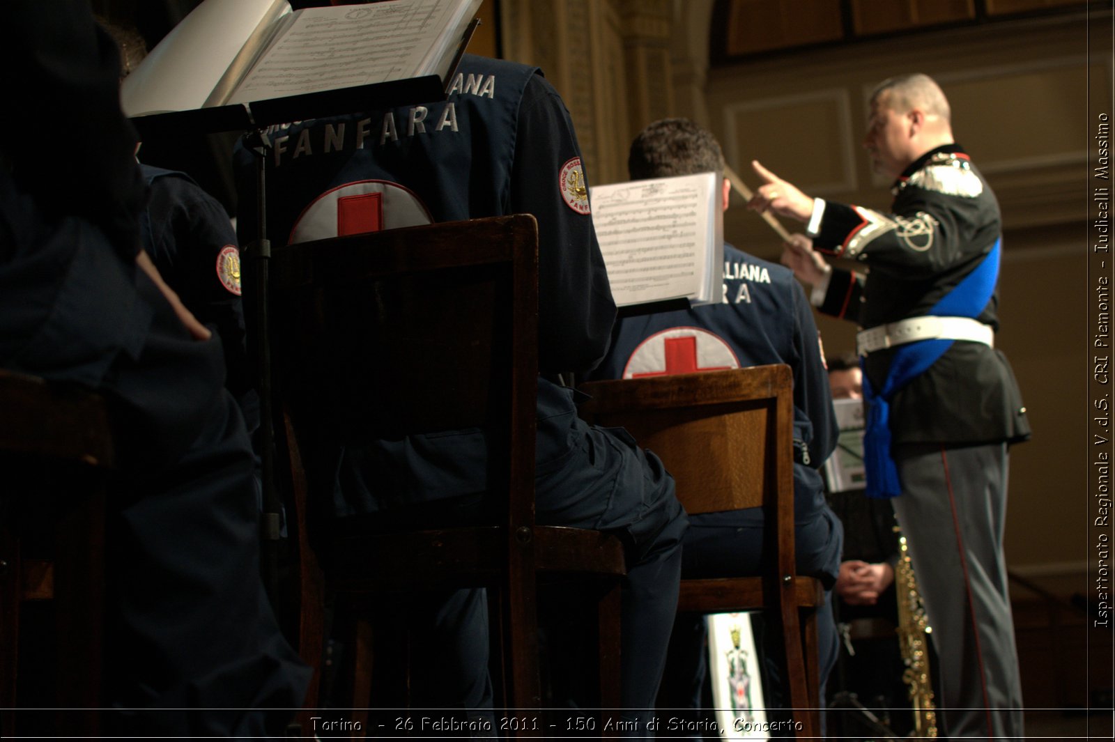 Torino  - 26 Febbraio 2011 - 150 Anni di Storia, Concerto -  Croce Rossa Italiana - Ispettorato Regionale Volontari del Soccorso Piemonte