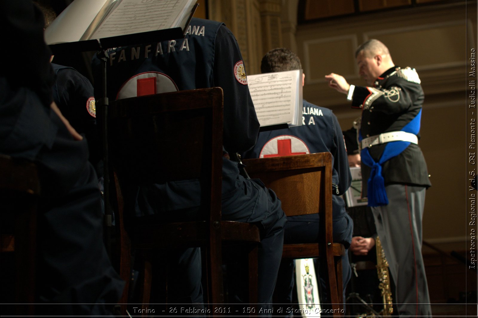 Torino  - 26 Febbraio 2011 - 150 Anni di Storia, Concerto -  Croce Rossa Italiana - Ispettorato Regionale Volontari del Soccorso Piemonte