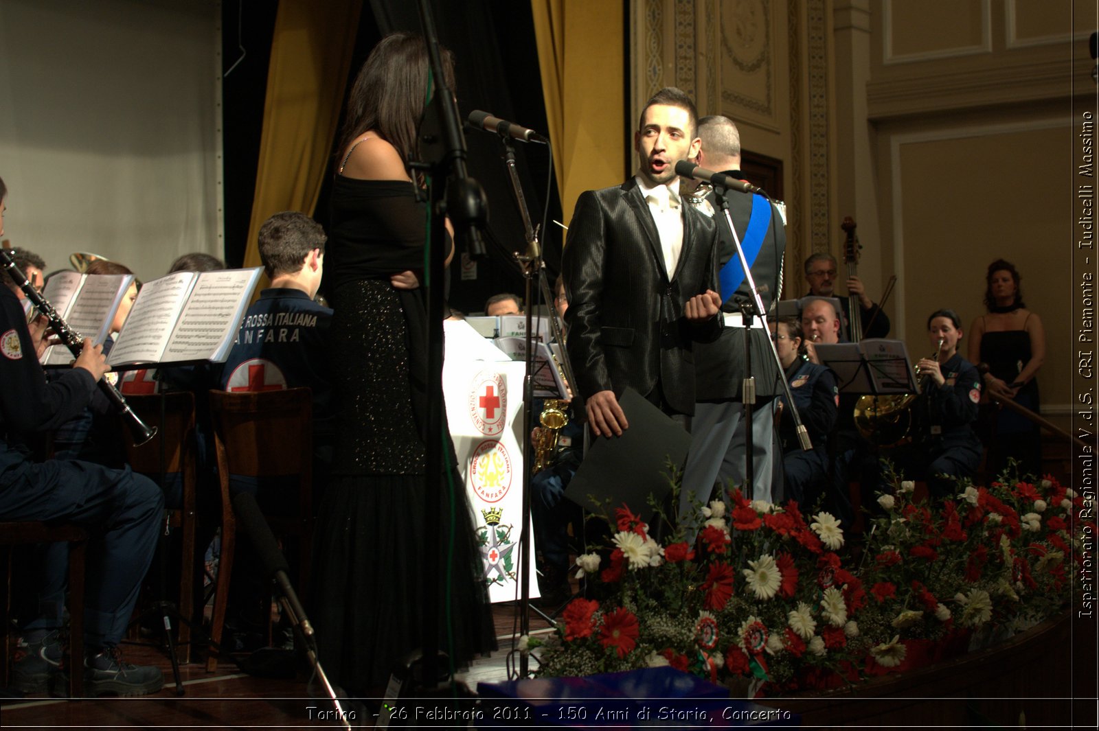 Torino  - 26 Febbraio 2011 - 150 Anni di Storia, Concerto -  Croce Rossa Italiana - Ispettorato Regionale Volontari del Soccorso Piemonte