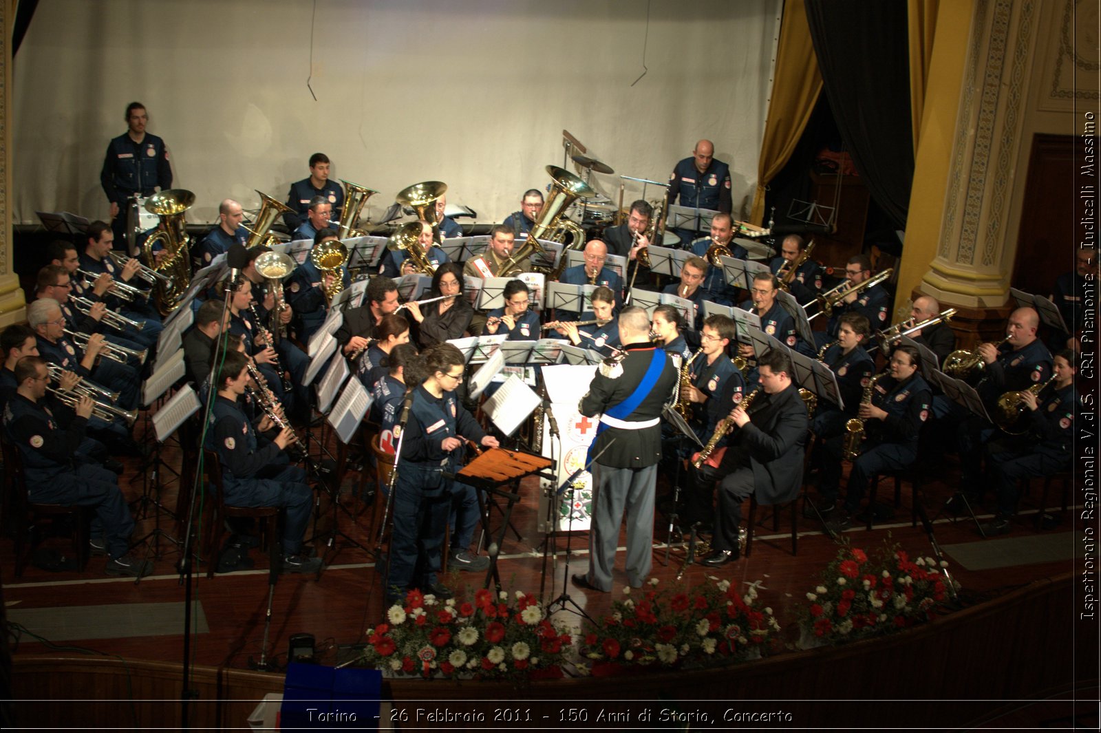 Torino  - 26 Febbraio 2011 - 150 Anni di Storia, Concerto -  Croce Rossa Italiana - Ispettorato Regionale Volontari del Soccorso Piemonte