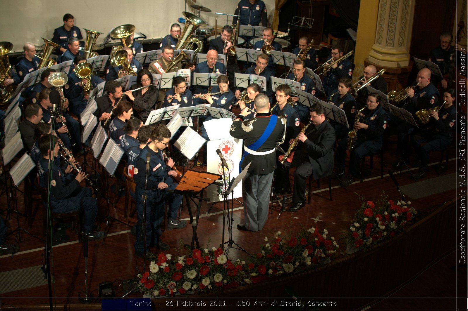 Torino  - 26 Febbraio 2011 - 150 Anni di Storia, Concerto -  Croce Rossa Italiana - Ispettorato Regionale Volontari del Soccorso Piemonte