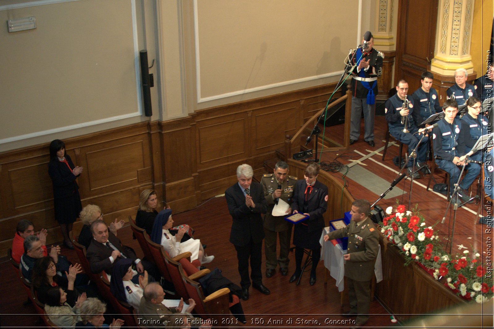 Torino  - 26 Febbraio 2011 - 150 Anni di Storia, Concerto -  Croce Rossa Italiana - Ispettorato Regionale Volontari del Soccorso Piemonte