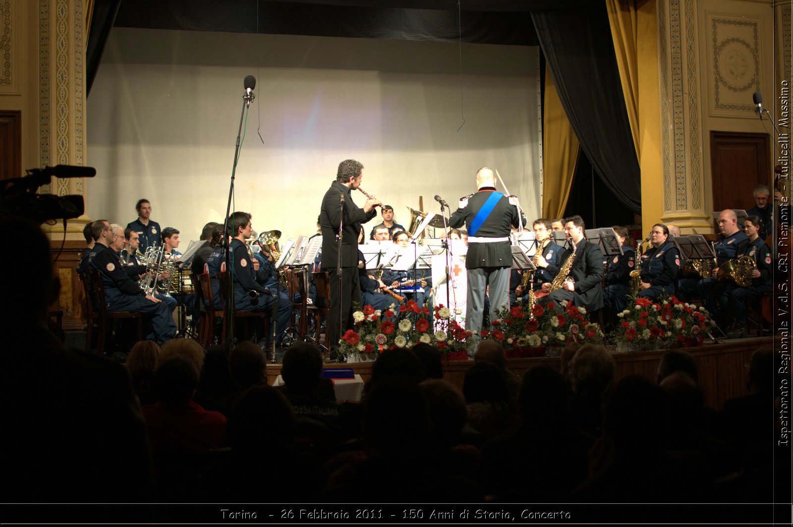 Torino  - 26 Febbraio 2011 - 150 Anni di Storia, Concerto -  Croce Rossa Italiana - Ispettorato Regionale Volontari del Soccorso Piemonte