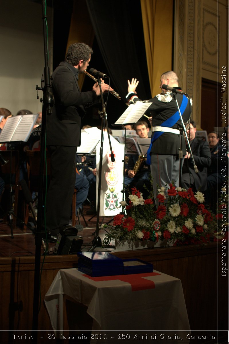 Torino  - 26 Febbraio 2011 - 150 Anni di Storia, Concerto -  Croce Rossa Italiana - Ispettorato Regionale Volontari del Soccorso Piemonte