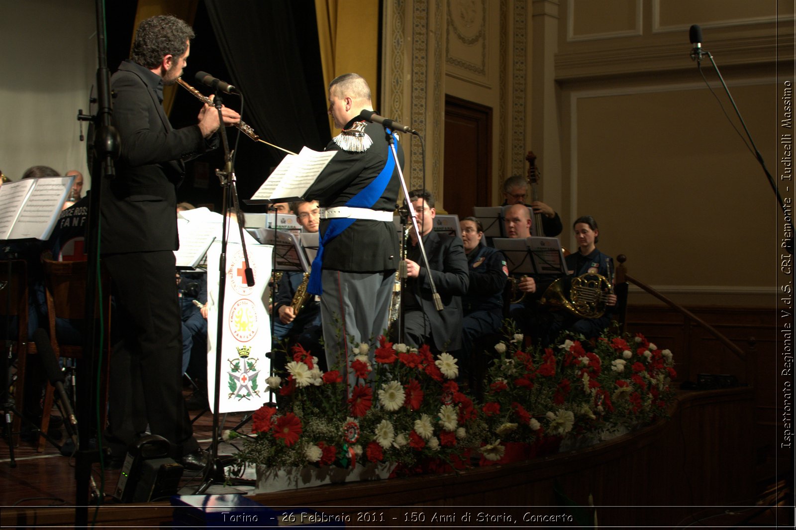 Torino  - 26 Febbraio 2011 - 150 Anni di Storia, Concerto -  Croce Rossa Italiana - Ispettorato Regionale Volontari del Soccorso Piemonte