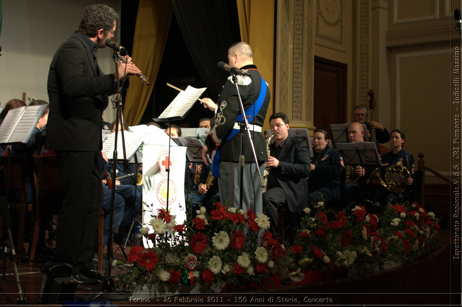 Torino  - 26 Febbraio 2011 - 150 Anni di Storia, Concerto -  Croce Rossa Italiana - Ispettorato Regionale Volontari del Soccorso Piemonte