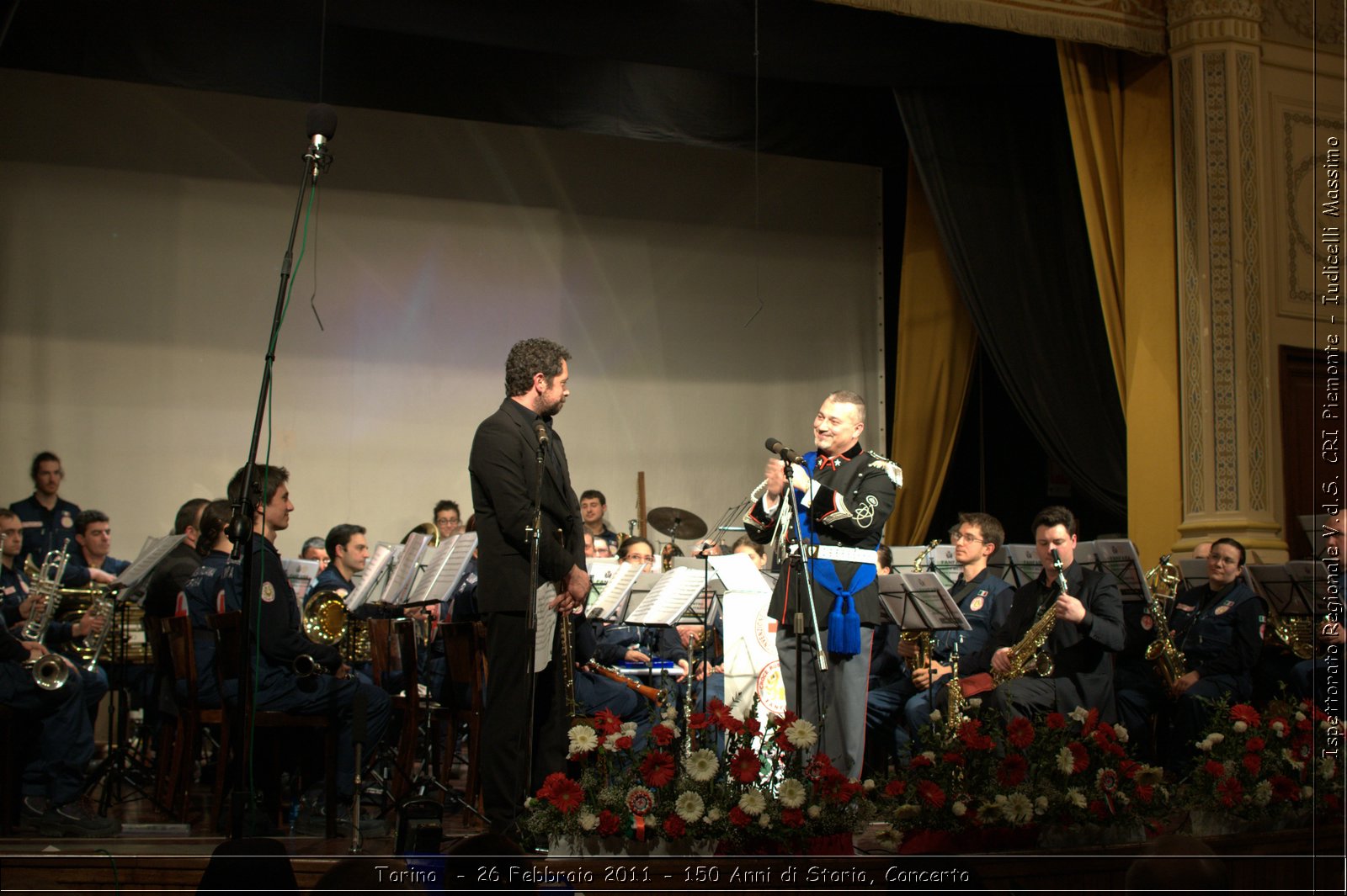 Torino  - 26 Febbraio 2011 - 150 Anni di Storia, Concerto -  Croce Rossa Italiana - Ispettorato Regionale Volontari del Soccorso Piemonte