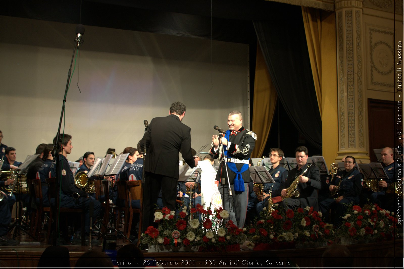 Torino  - 26 Febbraio 2011 - 150 Anni di Storia, Concerto -  Croce Rossa Italiana - Ispettorato Regionale Volontari del Soccorso Piemonte