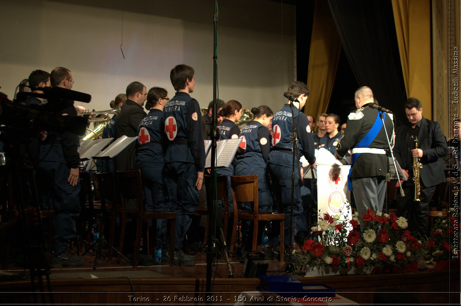 Torino  - 26 Febbraio 2011 - 150 Anni di Storia, Concerto -  Croce Rossa Italiana - Ispettorato Regionale Volontari del Soccorso Piemonte