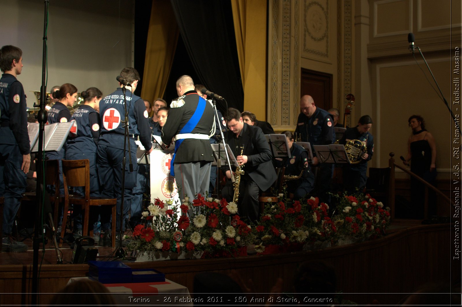 Torino  - 26 Febbraio 2011 - 150 Anni di Storia, Concerto -  Croce Rossa Italiana - Ispettorato Regionale Volontari del Soccorso Piemonte