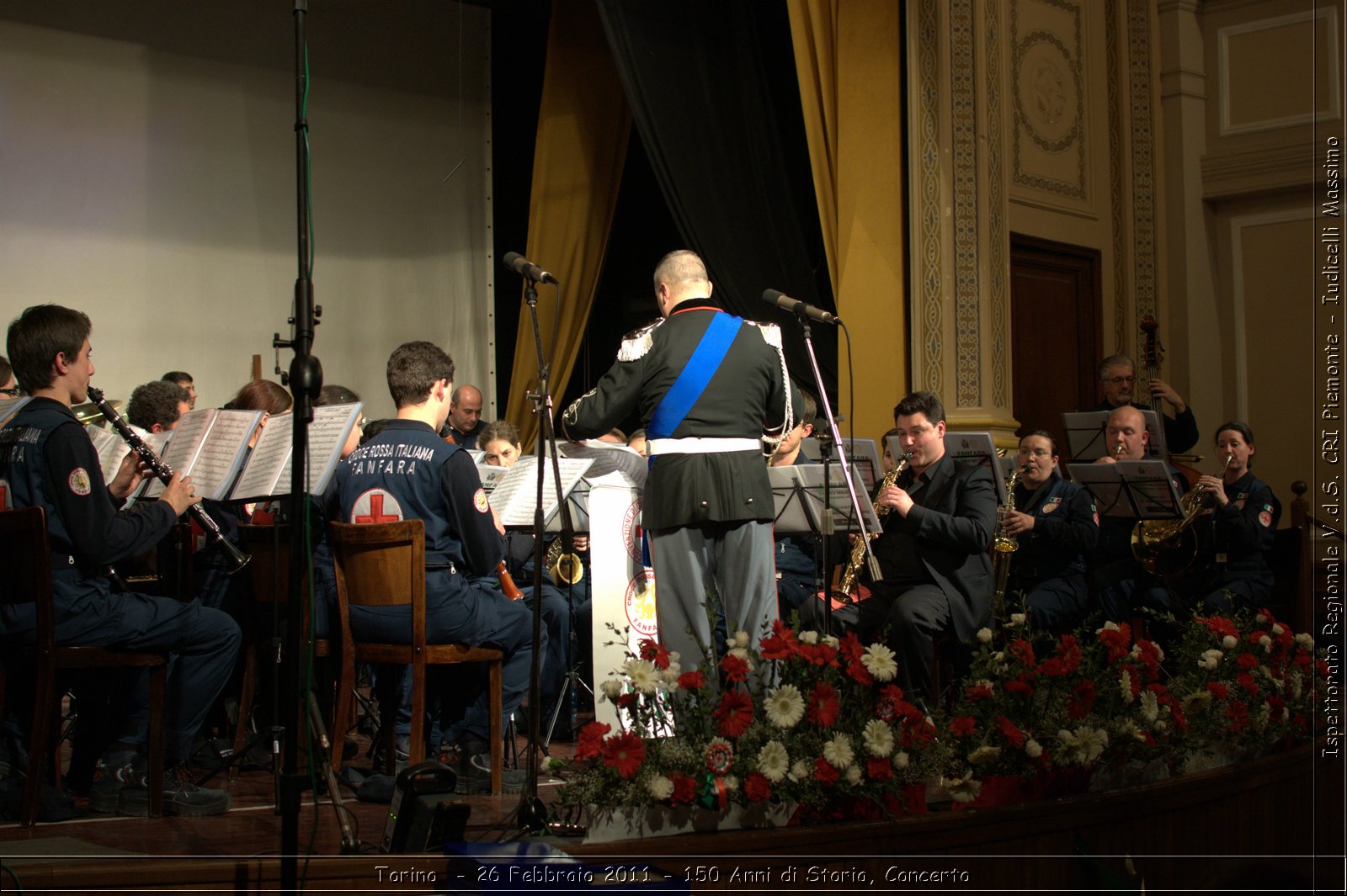 Torino  - 26 Febbraio 2011 - 150 Anni di Storia, Concerto -  Croce Rossa Italiana - Ispettorato Regionale Volontari del Soccorso Piemonte