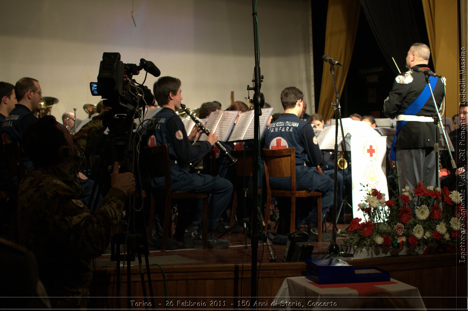 Torino  - 26 Febbraio 2011 - 150 Anni di Storia, Concerto -  Croce Rossa Italiana - Ispettorato Regionale Volontari del Soccorso Piemonte