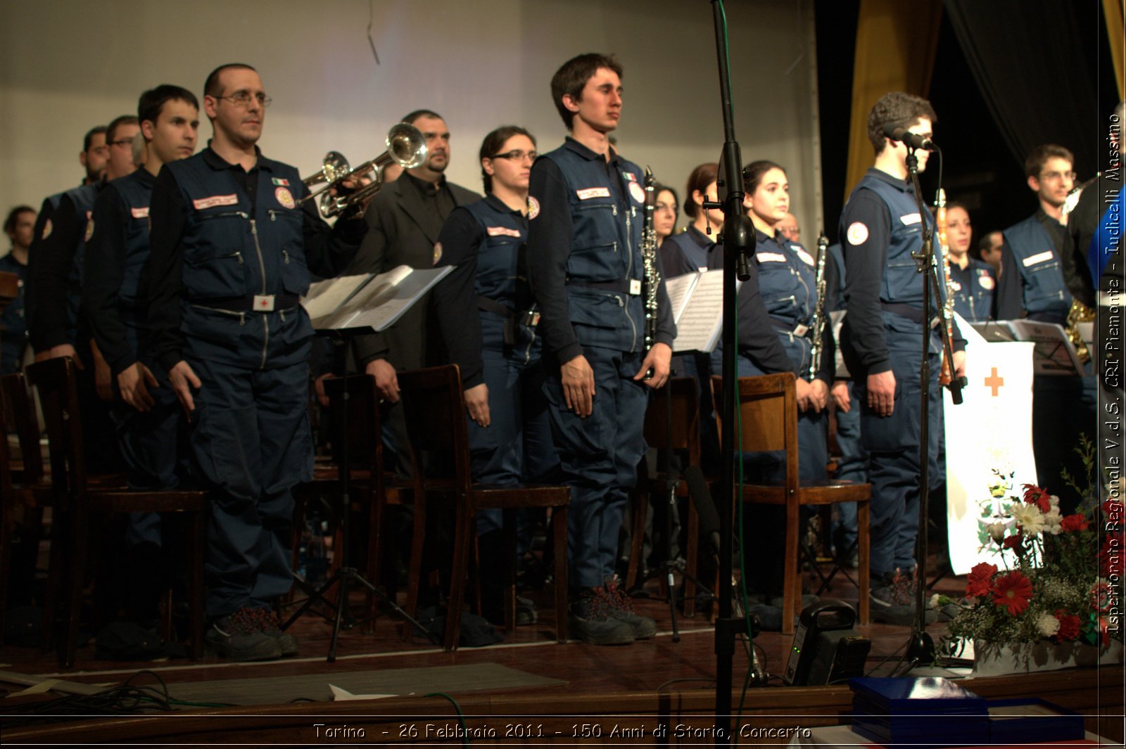 Torino  - 26 Febbraio 2011 - 150 Anni di Storia, Concerto -  Croce Rossa Italiana - Ispettorato Regionale Volontari del Soccorso Piemonte